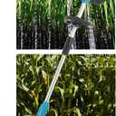 Portable Grass Trimmer with 3 Function Blades, Battery Powered String Trimmer, Lawn Edger, 102-135Cm Handle Adjustable, for Garden and Yard