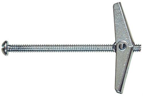 Hillman 3/16 in. Dia. x 3 in. L Round Steel Toggle Bolt 10 pk