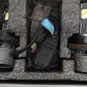 𝖧𝟣𝟥/𝟫𝟢𝟢𝟪 Bulbs 6500K Cool White 60000LM 900% Brighter, Plug and Play IP68 Waterproof Off-Road Lights, Pack of 2