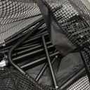 STO STO Laundry Hamper 2 Section, 100L Rolling Laundry Sorter Cart with Removable and Washable Liner Bag, Clothes Hamper with Wheels and Metal Handle for Laundry Room and Bedroom, Gray