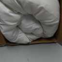 EASELAND Oversized Queen Down Alternative Comforter - Quilted Duvet Insert for All Seasons, Soft Lightweight with Corner Tabs, Summer Winter Warm Bedding, White 9898 Inches