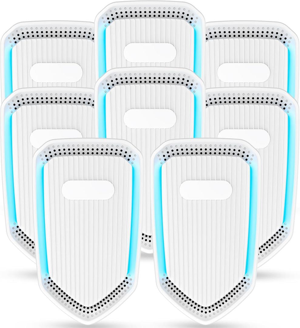 2026 Upgraded Air Ionizer Purifier for Home, Plug-in Negative Ion Generator Air Freshener for Bedroom Bathroom Kitchen Pet Room, Quiet Filterless Ionic Air Cleaner for Smoke Dust, 8 Pack
