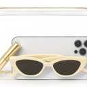 HULISEN Clear Bag for Stadium Events, Clear Purses for Women Stadium Crossbody, Transparent Handbag for Concerts & Sports Fan