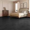 Art3d 36-Pack 54 Sq.ft Peel and Stick Floor Tiles Vinyl Plank Flooring Wood Look, Adhesive and Waterproof Tile Sticker for Bedroom, Living Room, Kitchen, RV in Black