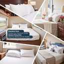 Bedsure Pillows Queen Size Set of 2 - Soft Bed Pillows for Sleeping 2 Pack, Fluffy and Supportive, Hotel Quality, Original Down Alternative Filling for Side, Back Sleepers