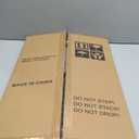 Large Acrylic Calendar for Wall, 24" X 16" Golden Clear Acrylic Wall Calendar, Clear Wet & Dry Erase Calendar Hanging Frameless Monthly Planner for Office, Home or School, 2 Markers