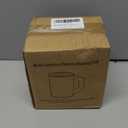 Mini Portable Heating Coffee Mug, Intelligent Temperature Control Water Cup, Multifunctional Electric Kettle, 12h Keep Hot (Color : Green, Size : 0.8L)