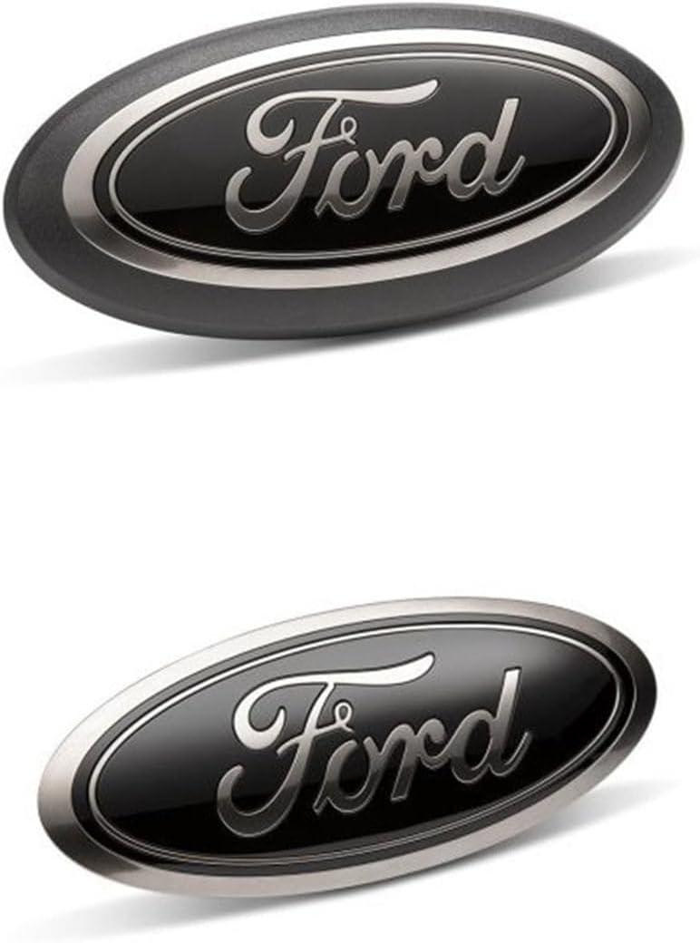 Ford 2018-2023 F-150 Front Grille and Rear Tailgate Black Appearance Emblem Kit M-1447-F15B