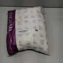 jinchan Winslow White Linen Curtains for Bedroom 108 Inches Length Embroidered Bordered Floral Curtains for Living Room Farmhouse Decor Light Filtering Window Treatments White on White Drapes 2 Panels