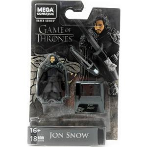 Mega Construx Black Series Game of Thrones Jon Snow Figure,GVR75