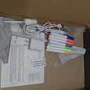 LED Note Board with Colors, 13.8"X10" 4 Modes & 7 Colors Rewritable LED Acrylic Drawing Board, Holiday Trend Gift, for Schools, Home Offices