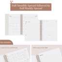 2 x Rileys Academic Planner 2025-2026, Daily, Weekly & Monthly Planner, July 2025 - June 2026, Student Notes Pages, Twin-Wire Binding, Weekly Agenda for School & Work (8.5 x 11-Inches, Green)