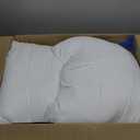 Oubonun 20 x 20 Throw Pillow Inserts - Soft, Plush & Decorative Down Alternative Pillows for Couch Sofa Bed, Machine Washable - White, Pack of 2