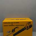 Cordless Leaf Blower and Hedge Trimmer Combo, Compatible with DEWALT 20V MAX Battery (Battery not Included)