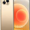 Unlocked Android Smartphone, 6.26in HD Screen Cell Phone, 2MP+2MP Camera 1GB + 8GB ROM , Dual Card Dual Standby, Face Recognition, with +BT+FM+GPS(Gold)
