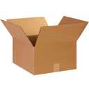 BOX USA 14 x 14 x 8 Corrugated Cardboard Boxes, Medium 14"L x 14"W x 8"H, Pack of 25 | Shipping, Packaging, Moving, Storage Box for Home or Business, Strong Wholesale Bulk Boxes