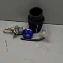 3 3.5 4In Inlet Air Filter Cone, 76mm 89mm 101mm High Performance Cold Air Intake Filter, Height 9In (230mm) Blue