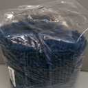 Yimobra Toilet Rug U Shaped Washable 24x20 Inch - Ultra Soft Absorbent Chenille Bath Rugs for Toilet, Quick Dry & Machine Washable, Non Slip Contour Bathroom Mat, Peacock Blue