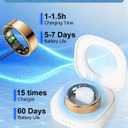 Benio Gen4 Smart Ring,2026 Upgraded,Smart Health Ring for Women Men Fitness Tracker with Heart Rate,Blood Oxygen,Sleep Monitoring,Step Counting,No Subscription