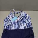 Yonique Tankini Swimsuits for Women Tummy Control Bathing Suits Two Piece Tankini Tops with Bikini Bottoms Twist Swimwear, Size XL