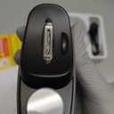 Electric Nail Clipper - 3 in 1 Upgraded Smart Trimming & Polishing Nail Clipper with 2 Adjustable Speeds, LED Light & Chip Collecting Box, Suitable for Adults, Elderly (Gray）