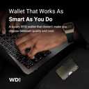 Titanium RFID Wallet for Men Slim Metal Card Holder with Built-In Cash Clip & AirTag Holder Aerospace-Grade Stainless Steel with Titanium Finish Minimalist Wallet | Holds 16 Cards (Cash Clip)