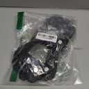 2 Pairs Ice Cleats for Shoes and Boots, Universal Non Slip Hiking Spikes, Micro Shoe Spikes for Snow and Ice, Durable Snow Crampons for Winter Hiking Climbing Ice Fishing, 8 Steel Studs Gripper Spike (XL: Women (11.5-14) / Men (10-13.5))