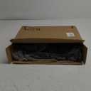 Trendy Sink Caddy Kitchen Organizer, Non-Slip Dish Soap Dispenser Rack with Drain Tray, Rustproof Brush Holder for Countertop Storage (Matte Black)