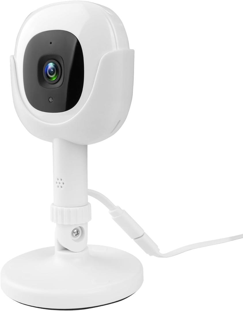 Flex Multi-Stand for Nanit Pro Baby Monitor, Prevent Nanit Pro Cam from Falling Off, Wall-mountable or Tabletop Placement, Travel Baby Monitor Accessory with Charging Port & Cable (Camera not Included)