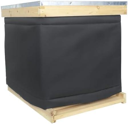 Bee Hive Wraps for Winter Beehive Wrap Thicker Bee Hive Insulation Wrap 600D Oxford Cloth Adjustable Beehive Winter Protection Cover Waterproof, Windproof, Lightweight, Reusable, 81"x15.75"