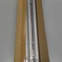 Heavy Duty Curtain Rods for Windows 66 to 120 Inches, Silver Adjustable Curtain Rods with Diamond Finials for Bedroom, Living Room, Patio, Kitchen