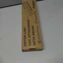 PetOde 2 Pieces Dryer Vent Cleaner Kit Compatible with Most Vacuum Cleaner, Dryer Lint Brush and Vacuum Hose Attachment with Universal Connector, Quickly Lint Remover