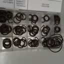 148PCS FKM Viton Turbocharger Pipe O-Ring Assortment Set for BMW