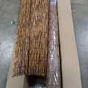 Barydat 2 Pcs 5 x 16.4 ft Bamboo Privacy Screen, Reed Fence Roller Patio Decorative Fences Reed Screen Curtain for Garden Backyard Patio Balconies