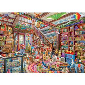 Ravensburger - The Fantasy Toy Shop - 1000 Piece Jigsaw Puzzle - Stunning Imagery - Beautiful Rendition of The Ultimate Toy Shoppe - Puzzles for Adults