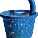DebrisZ B9 Skimmer Basket for Inground Pool - Patented Handle & Quick Release Empty. New Heavy Duty Design with Greater Strength, Fits Popular U3 Style Pool Skimmers
