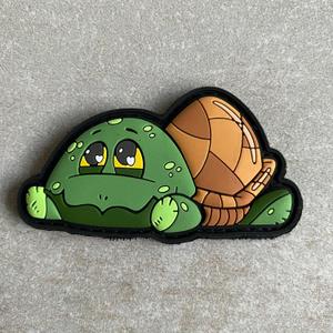 2 x Kids Collection - Kids Patch #25 Turtle Rubber