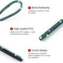 2 x LivTee Bling Car Air Vent Outlet Moulding Trim, 10PCS Car Air Conditioner Decoration Strip, Bling Rhinestone Diamond Car Interior Accessories for Women and Teens, Blue