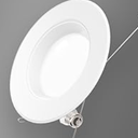 Sunco 6 Inch LED Recessed Light, Retrofit Downlight Can Lights for Ceiling, Baffle Trim, 1050 LM, 13W (75W Equivalent), 5000K Daylight, Dimmable, Damp Rated UL 2 Pack