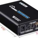 Tendak 3RCA AV CVBS Composite & S-Video R/L Audio to HDMI Converter Adapter Support 720P/1080P with 3RCA S-Video Cable for NES SNES N64 PS2 PS3 HDTV