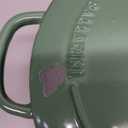 Ballarini Bellamonte Cast Iron Dutch Oven with Lid 4.25-qt, Serves 3-4, Saggio Green