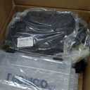 Fishing Tackle Backpack With Rod Holders, Large 40L Fishing Backpack for Camping, Hiking (Black)