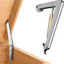 Box Hinges Soft Close,Soft Close Hinges for Toy Box, Soft Close Cabinet Hinges and Slow Closing Lid Support Hinge (1PCS 200N)