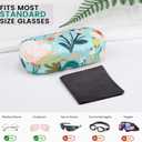 molshine Hard Shell Sunglasses Case,Classic Large Glasses Case for Women Men,Sunglass Eyeglasses