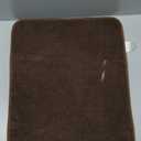 OLANLY Thick Memory Foam Small Bathroom Rugs 24x16, Extra Soft Absorbent Bathroom Mat, Quick Dry Bath Mat, Non-Slip, Machine Washable Carpet for Bathroom, Tub and Shower, Home Decor Accessories, Brown