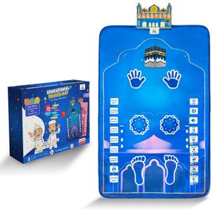ALMOSTAQIM Educational Prayer Mat for Kids