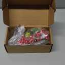 6-Pack Artificial Berry, 9.8 Inch Faux Holly Berry Foam Faux Frosted Berries with Stems for Home/Wedding/Christmas/DIY/Party/Garden/Office [Bright Red]