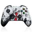 Xexvyrin Wireless for X-Box Controller, Compatible with X-box One X|S, Series PC, Special Edition Custom Controller 6-Axis Motion Control/3.5mm Audio Jack/Dual Vibration/Macro Function/TurboWhite