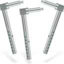 AM136328 AM136327 Mower Deck Gage Wheel Arm Shaft Front Left & Right with 3/4 Diameter for John Deere Tractors X300 X320 X324 X340 X360 X500 X520 X530 X534 X540 with 48 inch and 54 inch Mower Deck