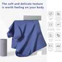 Men's Lightweight Modal Briefs - Quick-Drying Breathable Underwear, No Fly Pouch (5-Pack) (L)